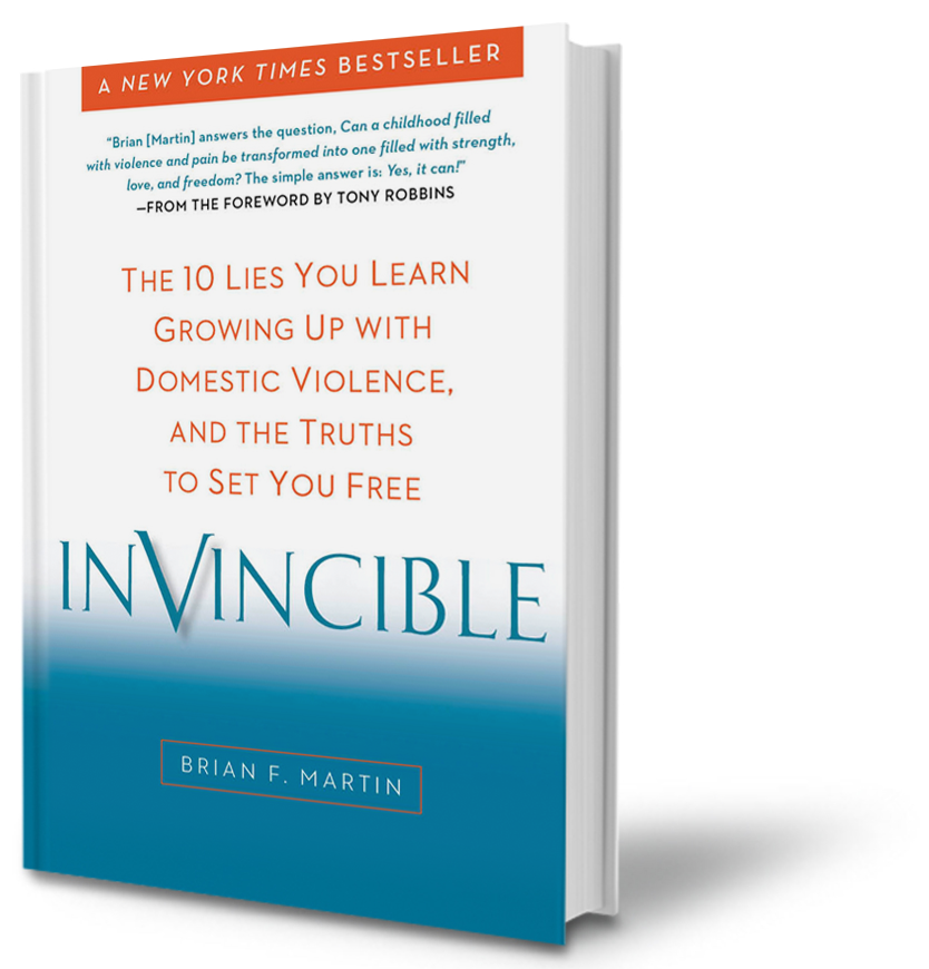 INVINCIBLE – The First Book to Speak Directly to Those Who Grew Up Living With Domestic Violence – Launches September 30th!