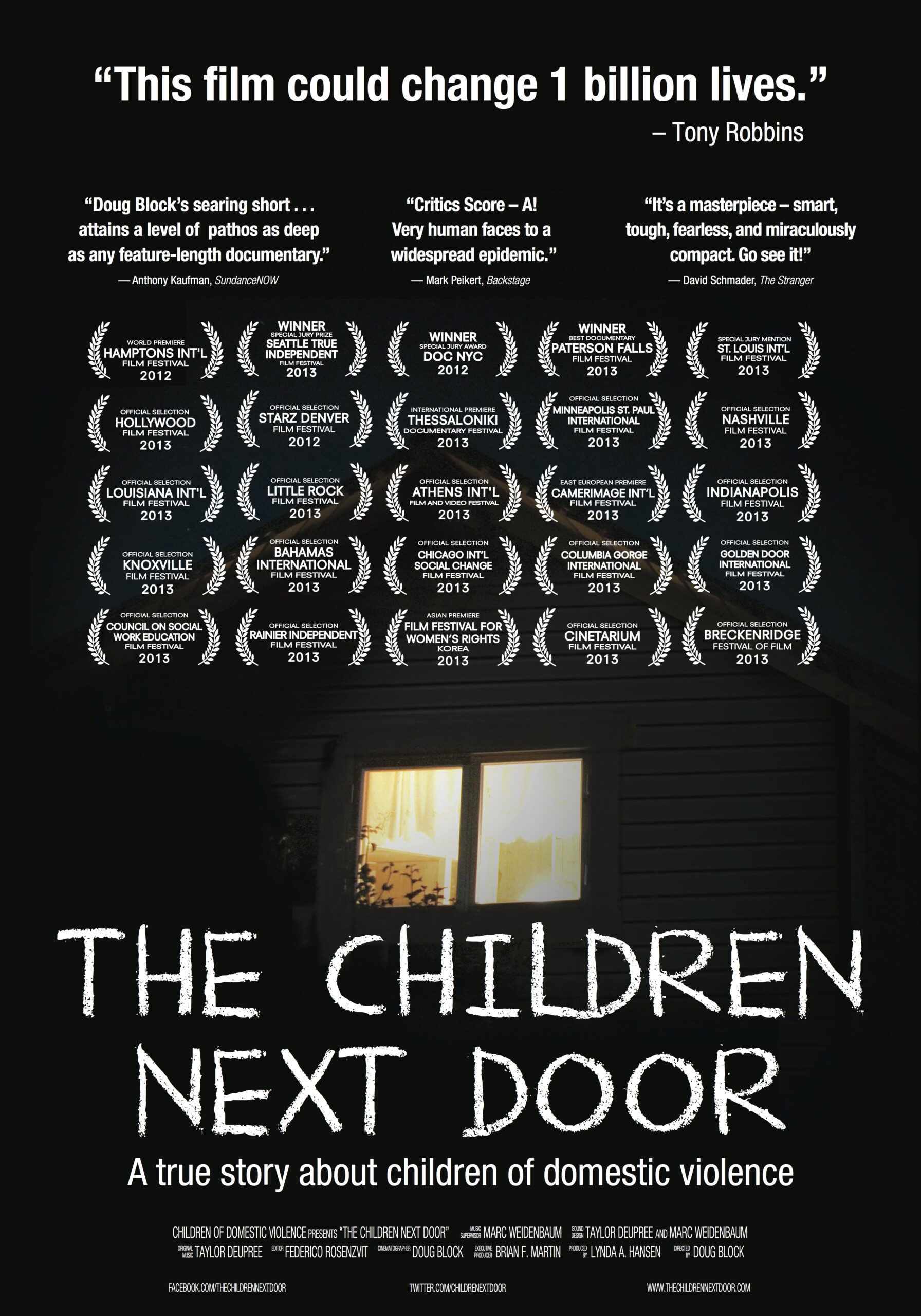 Our Award-Winning Documentary about Children and Domestic Violence Makes International Debut