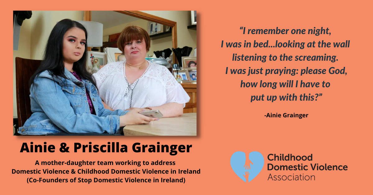 Meet the Graingers – Ainie and Priscilla!  On the front lines in the fight against DV and CDV in Ireland